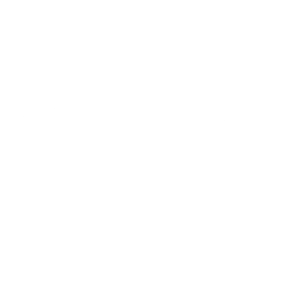 Doggo logo white